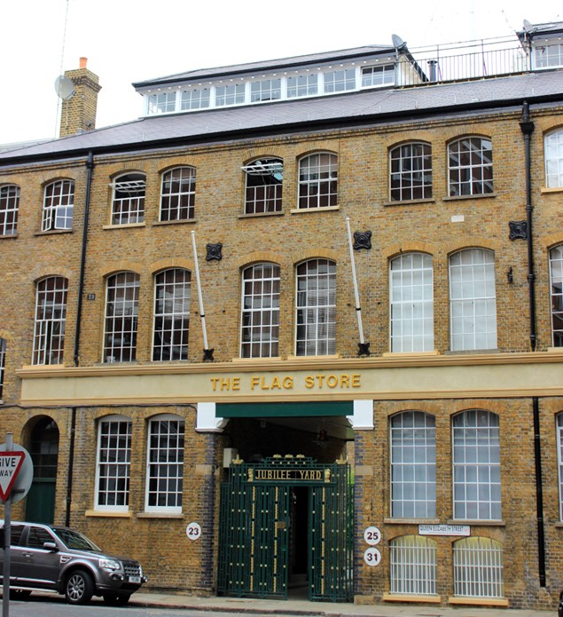 The Flag Store apartment building